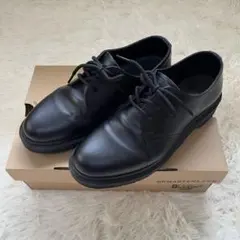 【美品】ドクターマーチン　1461 MONO 3ホールシューズ　UK7 ブラック