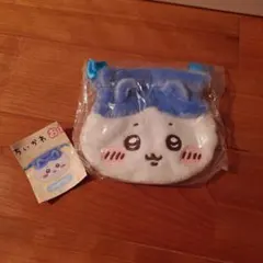 【匿名配送】ちいかわ　おかお巾着①　ハチワレ