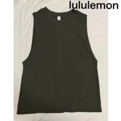 lululemon ルルレモン　タンクトップ　ヨガウェア　トレーニング　カーキ色