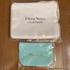 ゼクシィ付録　2点セット　ジルスチュアート　ポール&ジョー　ポーチ　旅行ポーチ