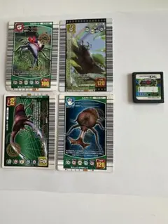 ムシキンググレイテストチャンピオンへの道2 ムシキングカード×4