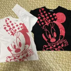 ミニーちゃん　長袖tシャツ 2枚セット　95㎝