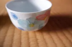 【京峰】花柄 湯呑み 5客セット 華やか 和食器