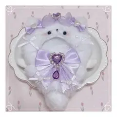ぬいぐるみ 服 10cm にじぱぺっと ねこ ピンク 392 - メルカリ