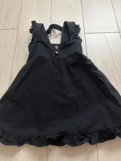 Bee des Bee ブラックジャンバースカート 100