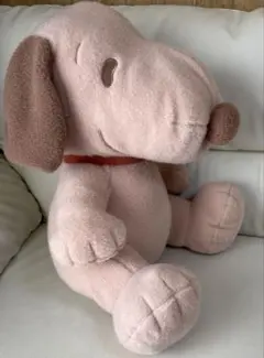 SNOOPY スーパーラージ ぬいぐるみ もこふわ ブラウン ver. - メルカリ