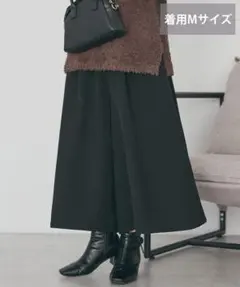 87.AMERICAN HOLIC：【選べる丈】ギャザーウールライクスカーチョ