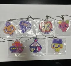 たまごっち　一番くじ　F賞 きらきらラバーチャーム　7点セット