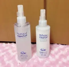 Cureナチュラルアクアジェル 250g ホワイトクリアジェル 200gのセットのサムネイル