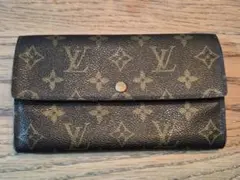 LOUIS VUITTON モノグラム 長財布 ポシェットポルトモネ クレディ