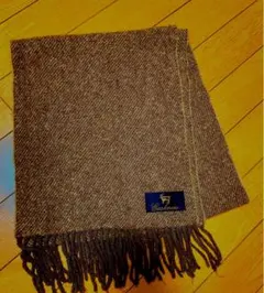 マフラー カシミヤ ブラウン