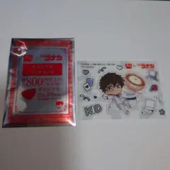 名探偵コナン　すき家　怪盗キッド　オリジナル　クリアカード