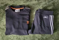 adidas アディダススウェット上下セット 大きいサイズ