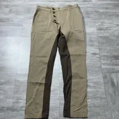 Y'S YOHJI YAMAMOTO ワイズ コットンリネンパンツ サイズ1のサムネイル
