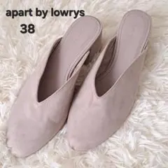 apart by lowrys スエード調 ミュール サンダル 38のサムネイル