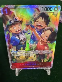 エース＆サボ＆ルフィー sr 受け継がれる意志4枚セット売り