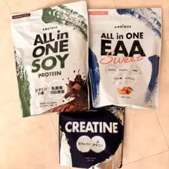 アンビーク オールインワンソイプロテイン バナナ味 EAA Sweet ピーチ