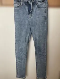 GRL スキニーデニム ライトブルー S