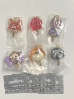 ズートピア アイスキャンディチャーム 全6種セット コンプリート