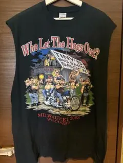Who Let The Hogs Out? タンクトップ XLのサムネイル