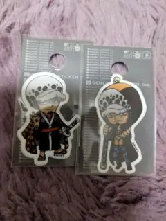 ワンピース 麦わらストア ミニシール トラファルガー・ロー ２枚