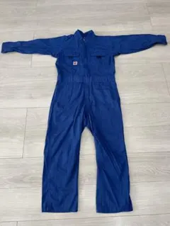 【美品】SOWA ブルー　つなぎ　キッズ　140cm