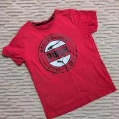プーマPUMA レッド 半袖Tシャツ サイズ150キッズこども男の子