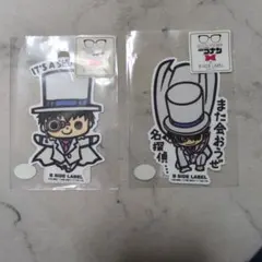 名探偵コナン　B-SIDE LABELステッカー　怪盗キッド2枚セット