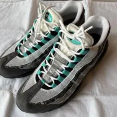 使用済★Air Max 95 ホワイト/グレー/ターコイズ28cm