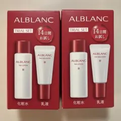 ¥4,180相当　新品・未開封　アルブラン　化粧水&乳液　28日間　トライアルのサムネイル