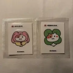 もちにゃみ 韓国限定 cu ステッカー まとめ売り - メルカリ