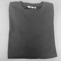 【美品/黒L】エアリズムコットンオーバーサイズTシャツ（半袖）