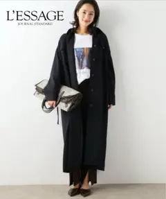 JOURNAL STANDARD L'ESSAGEミリタリー ロング シャツのサムネイル