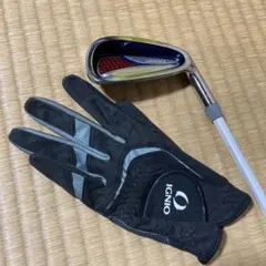 【レディース】IGNIO ゴルフクラブ　7番 アイアン& ゴルフグローブ 左手