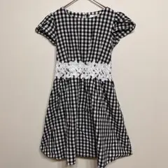 【M】 tocco closet トッコクローゼット ワンピース　チェック柄