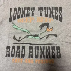 LOONEY TUNES ROAD RUNNER Tシャツ グレー