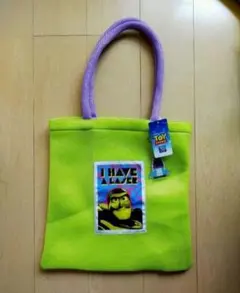 しまむら トイストーリー メッシュ トートバッグ バズライトイヤー ディズニー