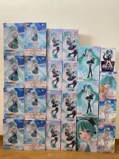 初音ミク フィギュア 23個 まとめ売り プライズ 美少女フィギュア