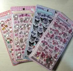 サンリオ　ボンボンドロップシール　セット