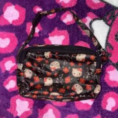 2007年製チャーミーキティー柄ミニポーチ当時品レア希少品ハローキティ平成レトロ チャーミーキティ」の20周年を記念した平成レトロなコラボ