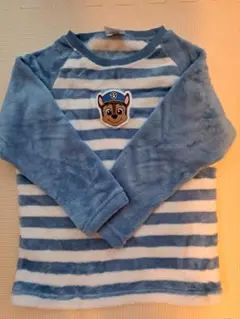 チェイスが描かれたフリースパジャマセット 120cm