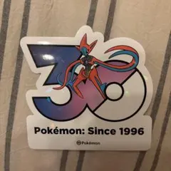 韓国限定 ポケモン 30周年記念 ステッカー デオキシス シール