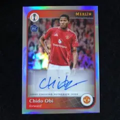 Chido Obi チド・オビ Topps Merlin RC Auto サイン