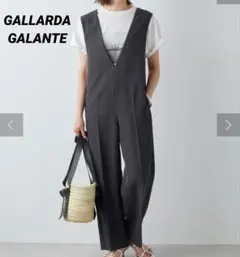 ガリャルダガランテ GALLARDAGALANTE Vネックサロペット
