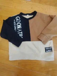 長袖カットソー 120cm 裏起毛