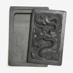 硯　亀蓋硯　骨董品　アンティーク　カメ 硯 亀 硯 亀蓋硯 骨董品 アンティーク カメ Amazon.co.jp: 硯