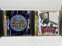 【2本セット】セガサターン ファンキーファンタジー & ファンキーヘッドボクサー