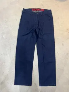 Stayuplate デニムパンツ