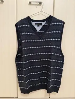 TOMMY HILFIGER XL ストライプ ベスト