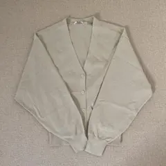 ユニクロ　カーディガン　ベージュ　L